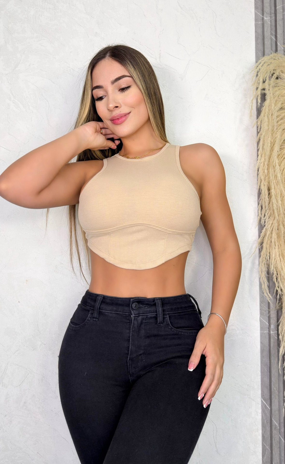 BLUSA RIB  7052
